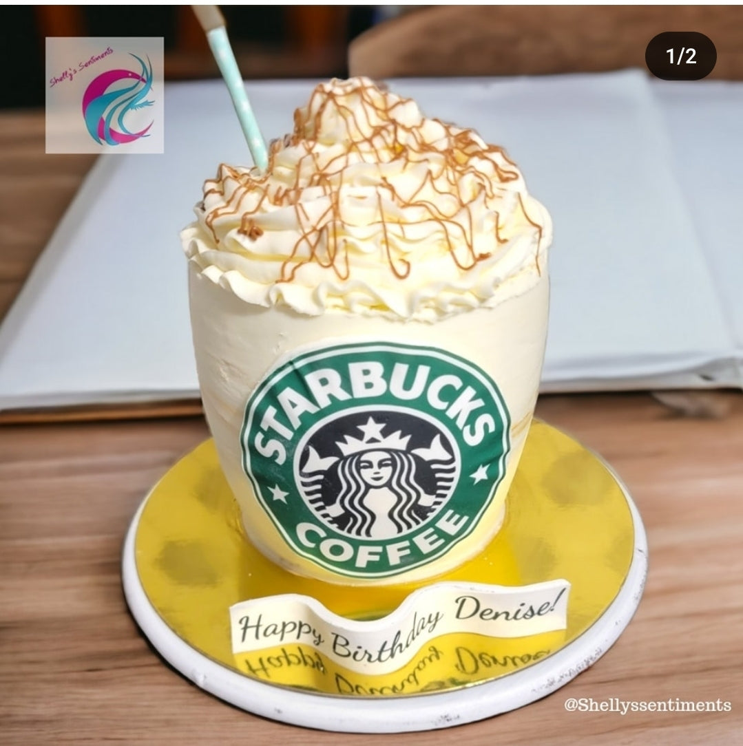 Starbucks Cake - Feeds 10-12